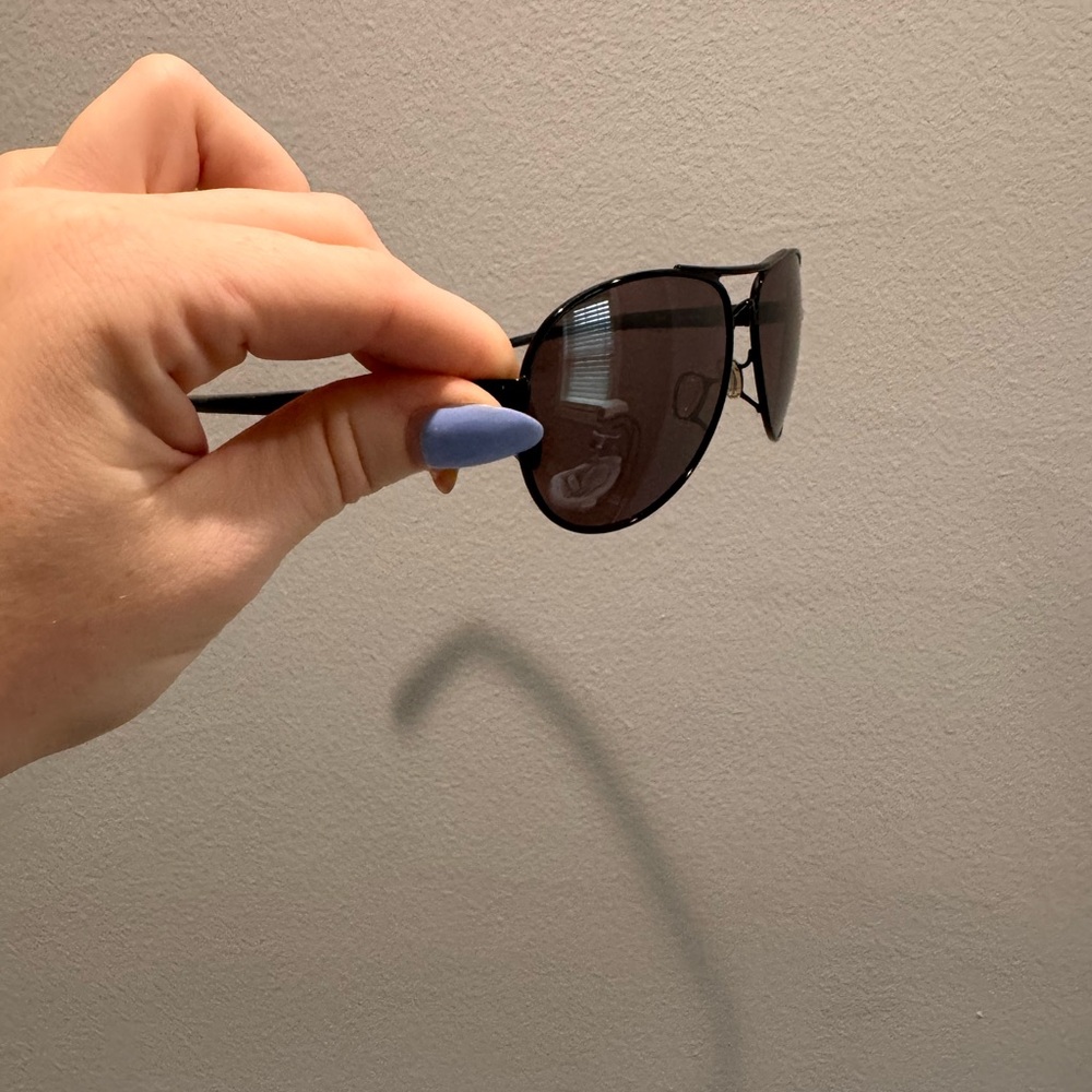 Black Aviator Sunglasses Oakley Feedback